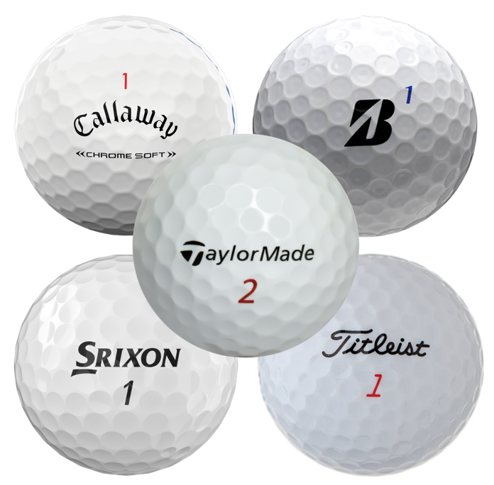 Premium Tour Bulk - 50 Balls – Ballin Golf