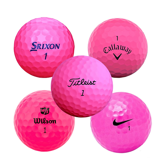 Pink Premium Brand Mix - 12 Balls